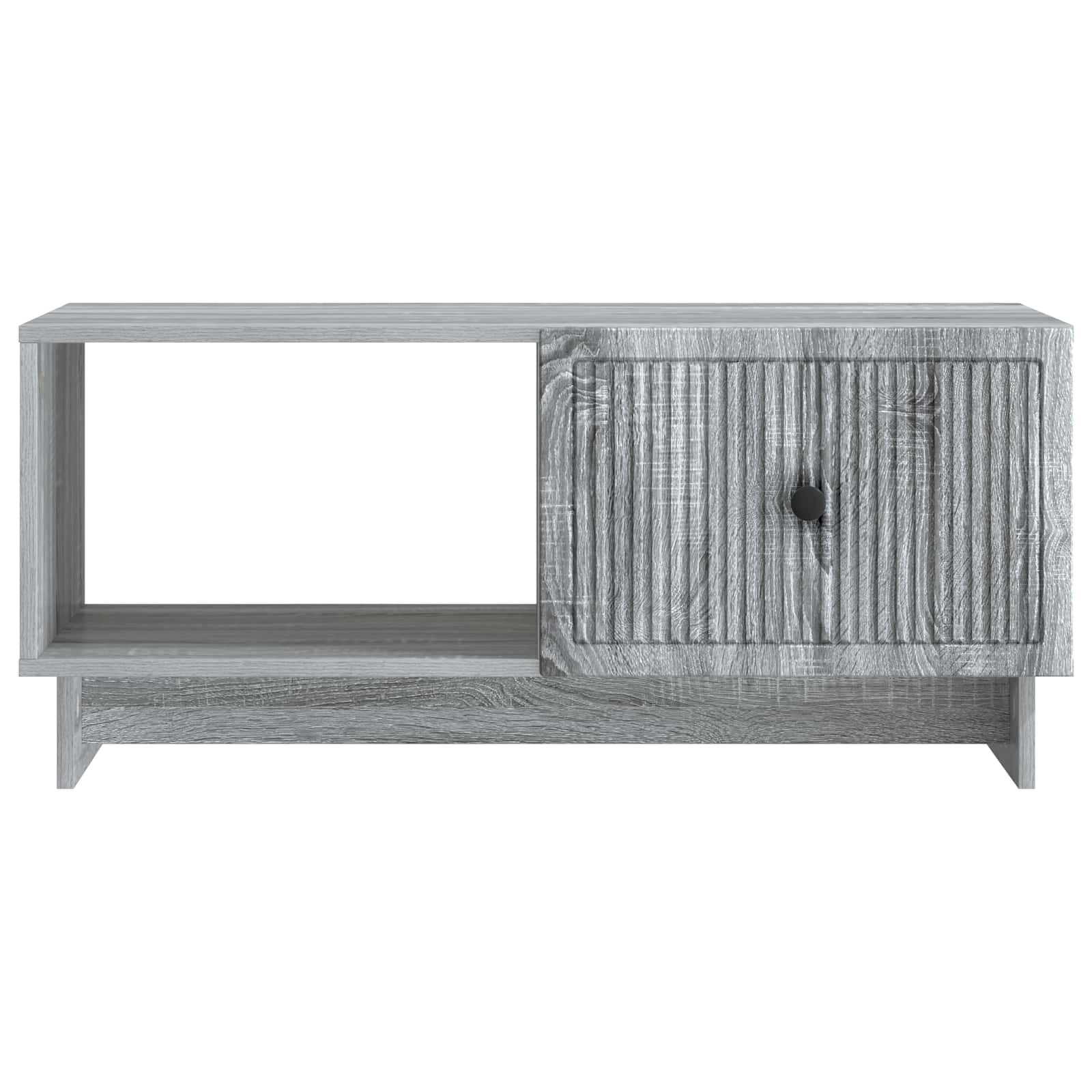 vidaXL Stolik kawowy Szary Sonoma 90 x 50 x 40 cm Drewno inżynieryjne