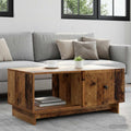 vidaXL Stolik kawowy Stare drewno 90 x 50 x 40 cm Drewno inżynieryjne