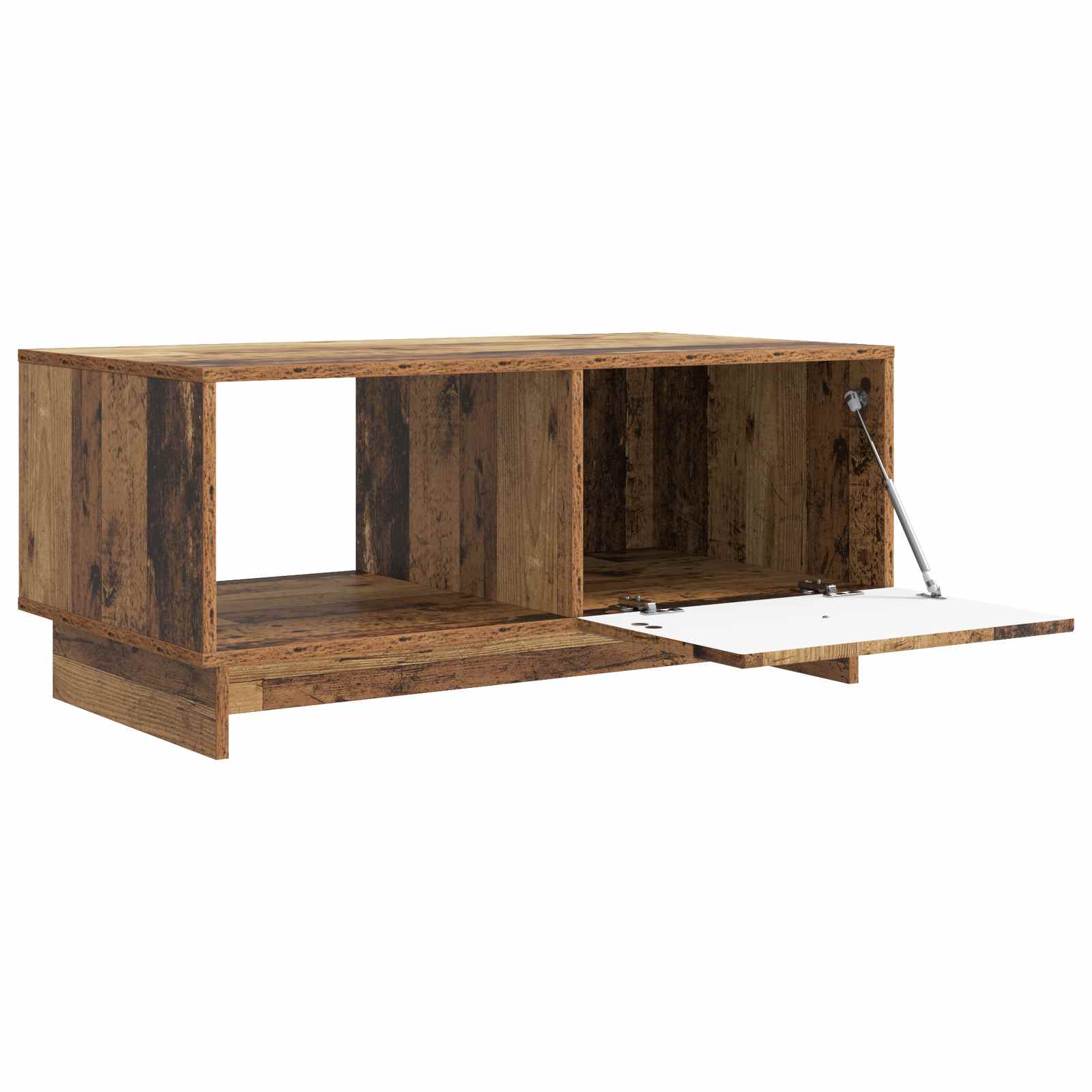 vidaXL Stolik kawowy Stare drewno 90 x 50 x 40 cm Drewno inżynieryjne