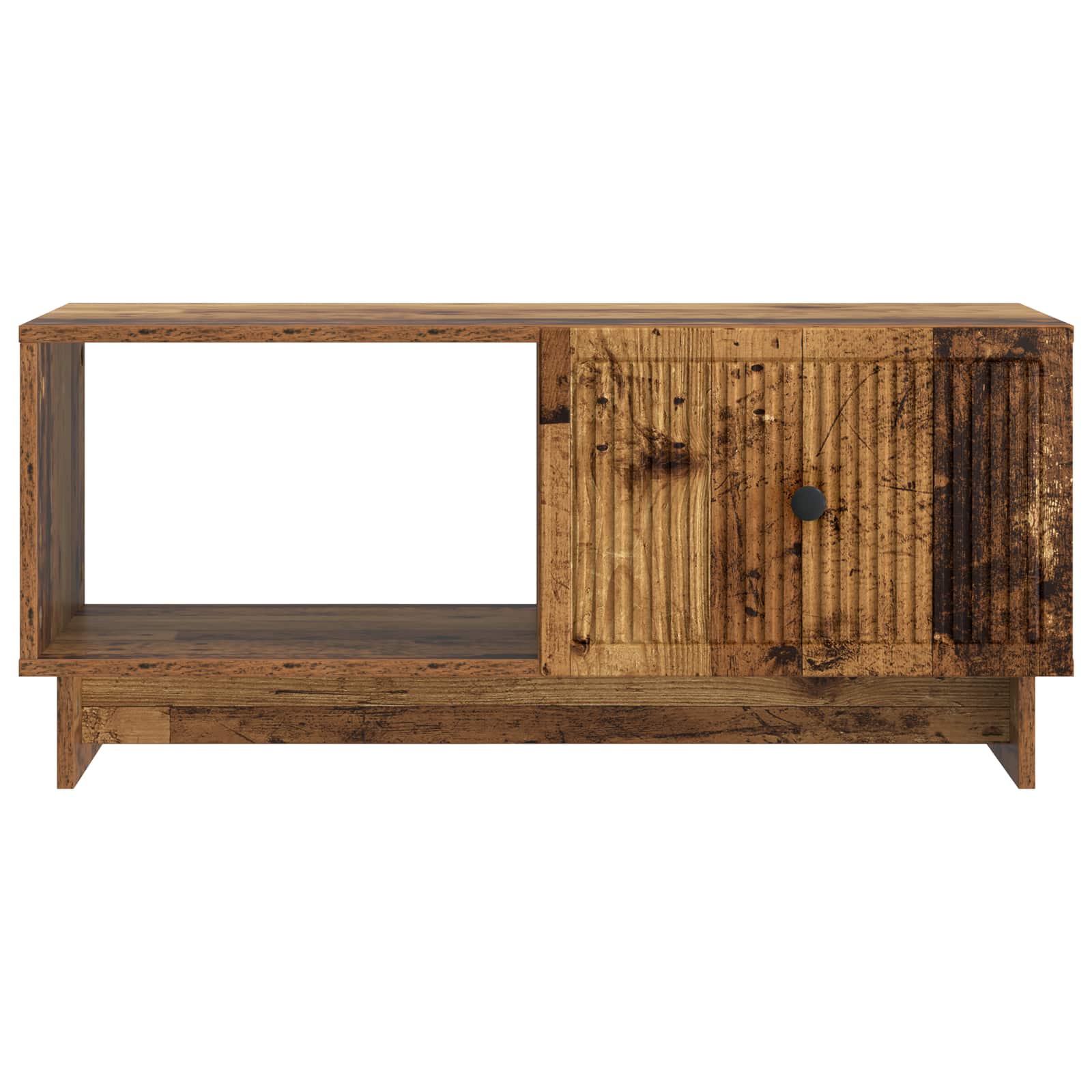 vidaXL Stolik kawowy Stare drewno 90 x 50 x 40 cm Drewno inżynieryjne