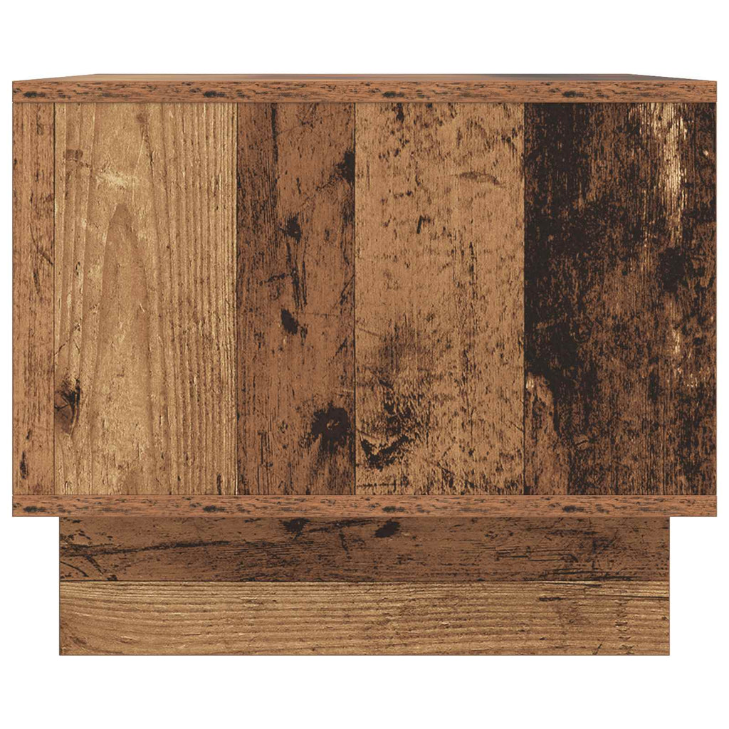 vidaXL Stolik kawowy Stare drewno 90 x 50 x 40 cm Drewno inżynieryjne