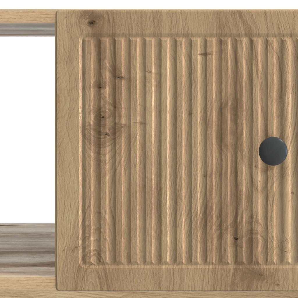 vidaXL Stolik kawowy Dąb artisan 90 x 50 x 40 cm Drewno inżynieryjne