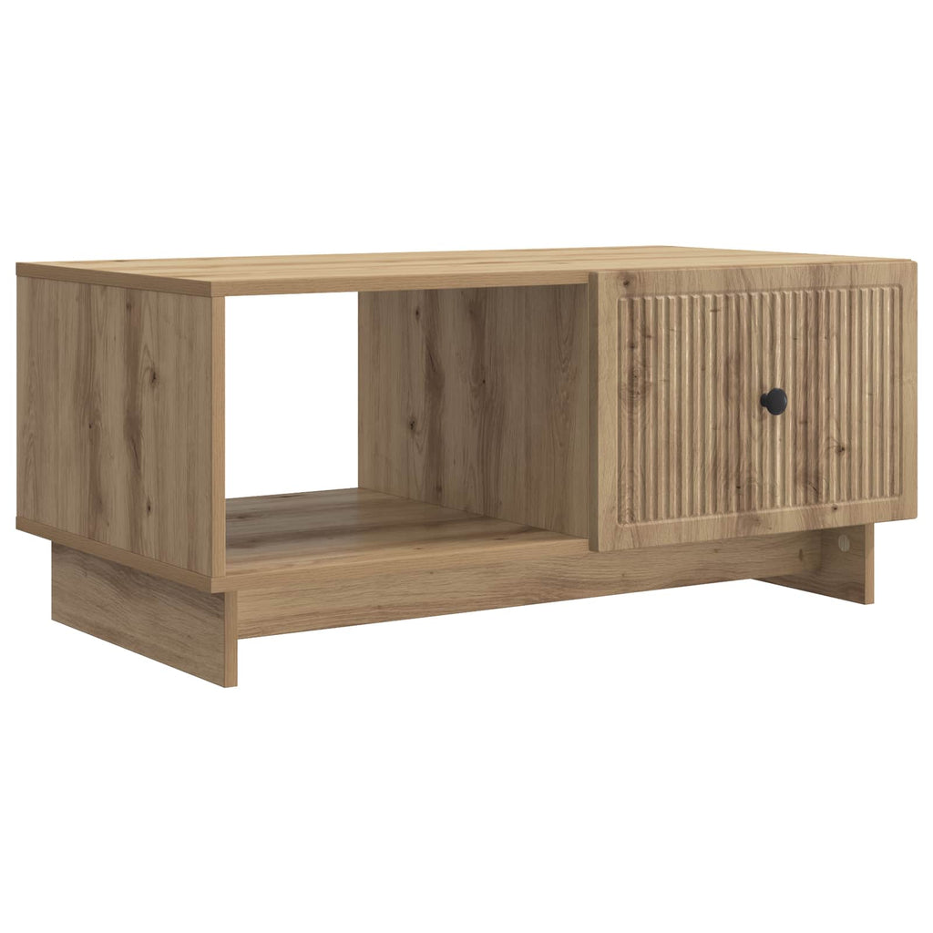 vidaXL Stolik kawowy Dąb artisan 90 x 50 x 40 cm Drewno inżynieryjne