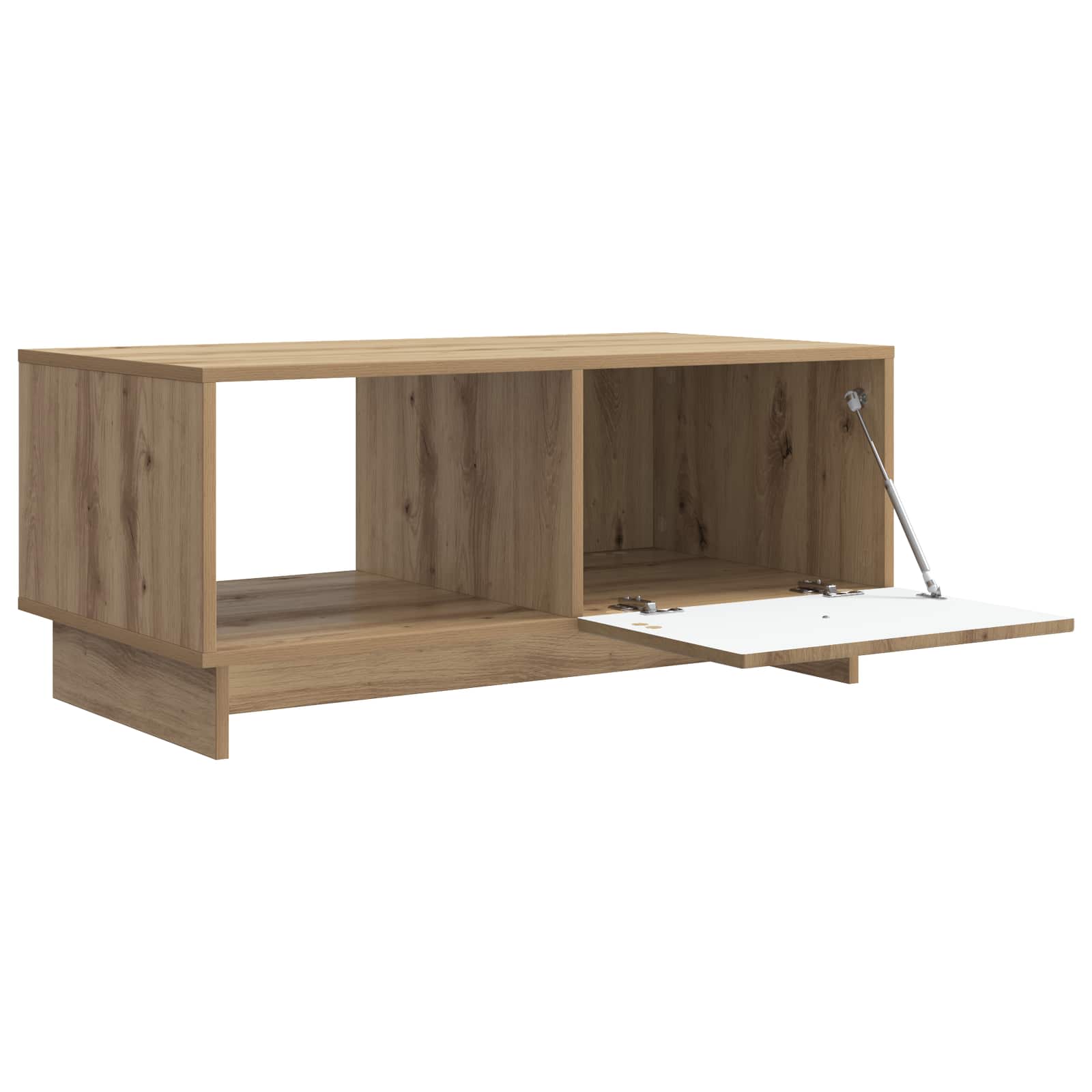 vidaXL Stolik kawowy Dąb artisan 90 x 50 x 40 cm Drewno inżynieryjne