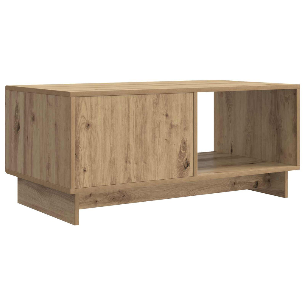 vidaXL Stolik kawowy Dąb artisan 90 x 50 x 40 cm Drewno inżynieryjne