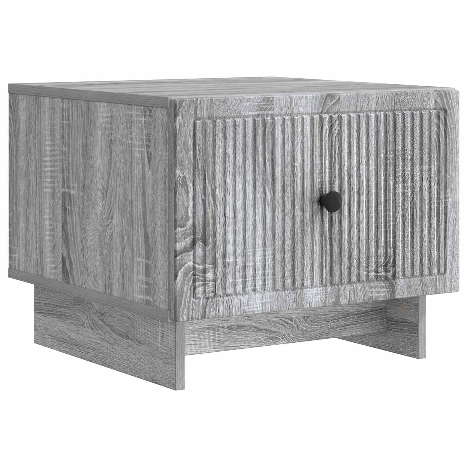 vidaXL Stolik kawowy Szary Sonoma 49 x 50 x 40 cm Drewno inżynieryjne