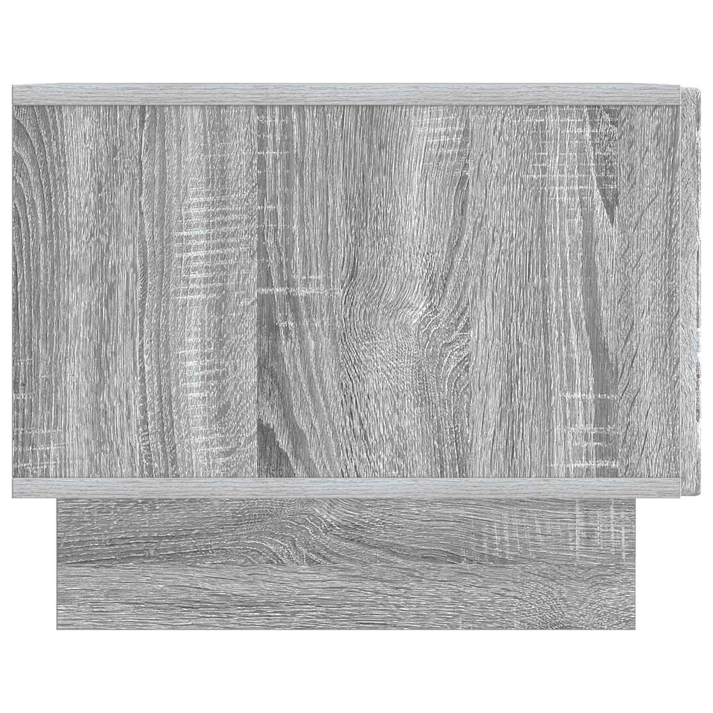 vidaXL Stolik kawowy Szary Sonoma 49 x 50 x 40 cm Drewno inżynieryjne