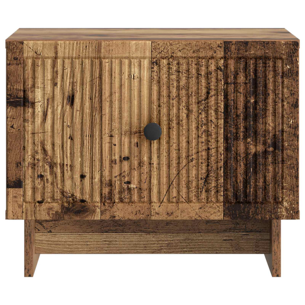 vidaXL Stolik kawowy Stare drewno 49 x 50 x 40 cm Drewno inżynieryjne