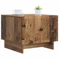 vidaXL Stolik kawowy Stare drewno 49 x 50 x 40 cm Drewno inżynieryjne