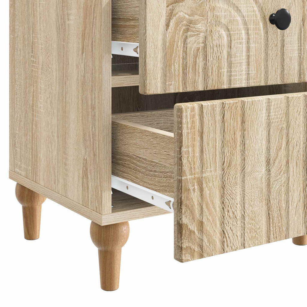 vidaXL Szafka Nocna dąb Sonoma 43 x 34,5 x 48 cm Drewno inżynieryjne