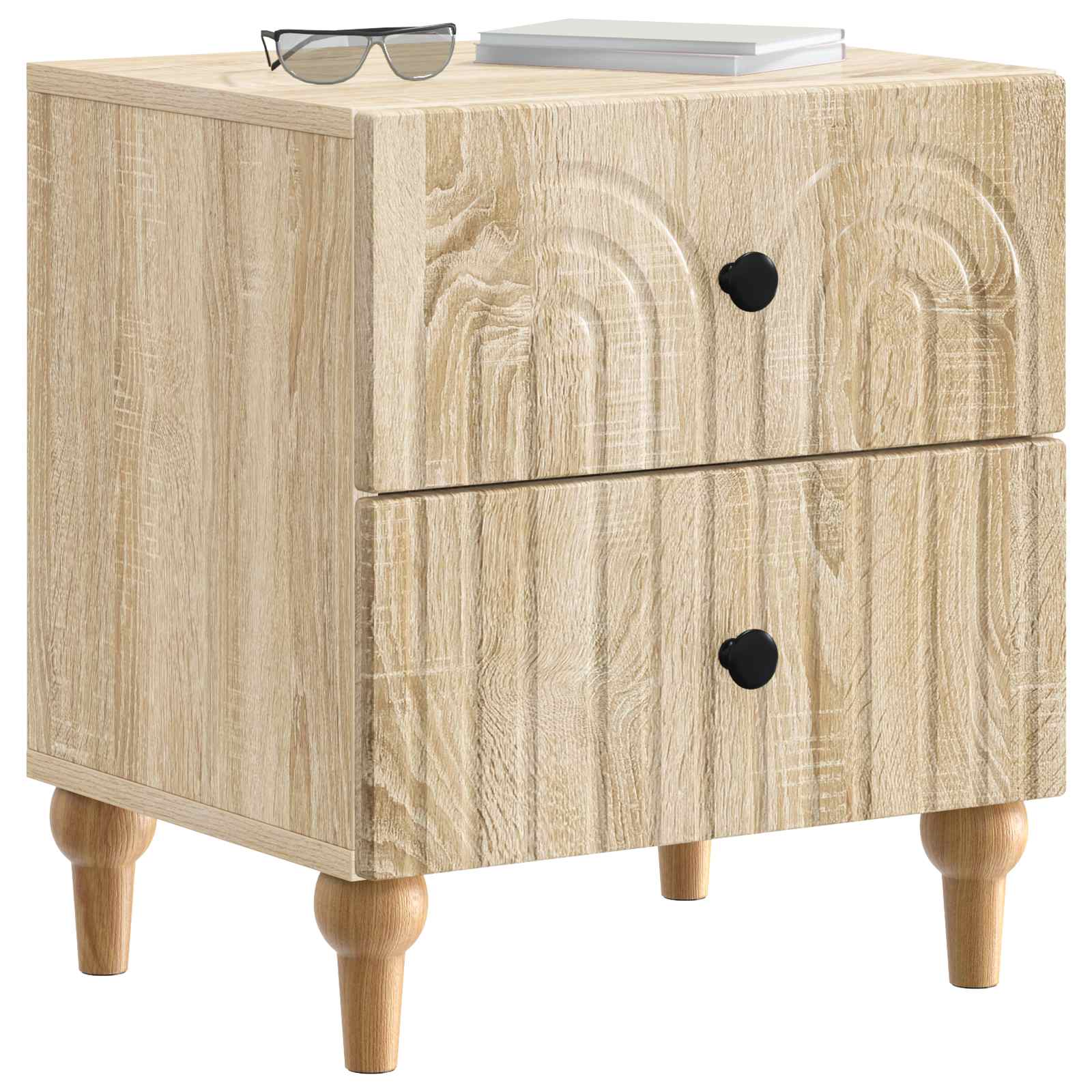 vidaXL Szafka Nocna dąb Sonoma 43 x 34,5 x 48 cm Drewno inżynieryjne