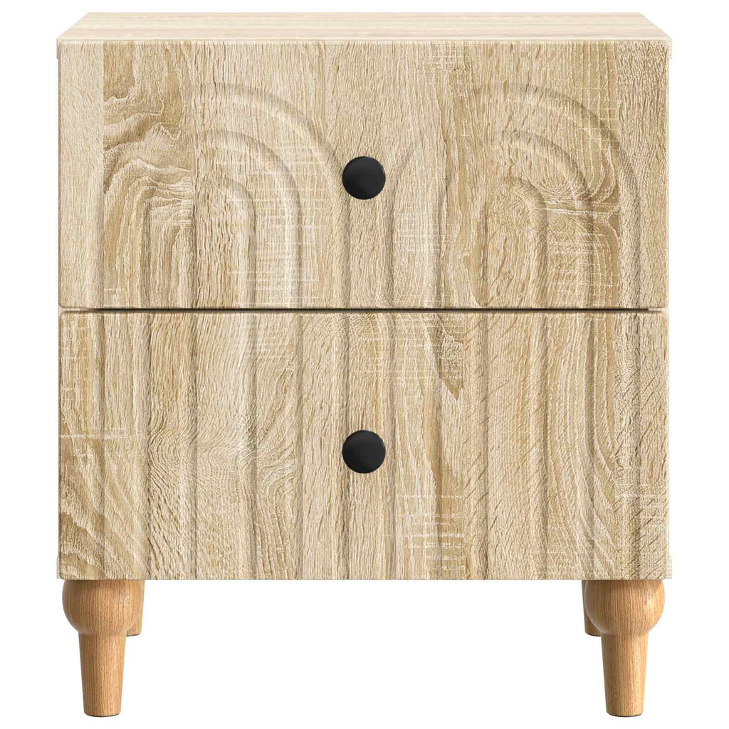 vidaXL Szafka Nocna z szufladą 2 pcs dąb Sonoma 43 x 34,5 x 48 cm