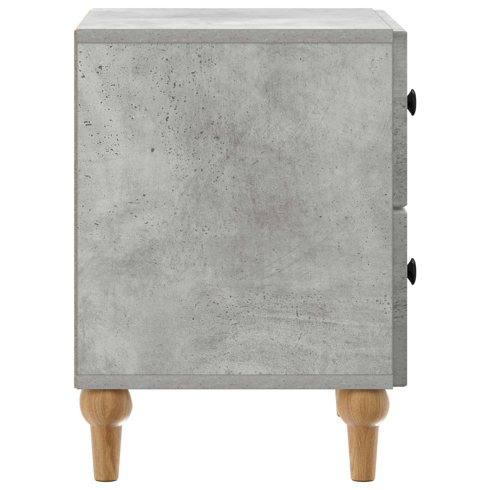 vidaXL Szafka Nocna z szufladą Betonowy szary 43 x 34,5 x 48 cm