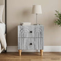 vidaXL Szafka Nocna Szary Sonoma 43 x 34,5 x 48 cm Drewno inżynieryjne