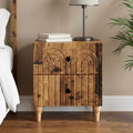 vidaXL Szafka Nocna Stare drewno 43 x 34,5 x 48 cm Drewno inżynieryjne