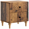 vidaXL Szafka Nocna Stare drewno 43 x 34,5 x 48 cm Drewno inżynieryjne