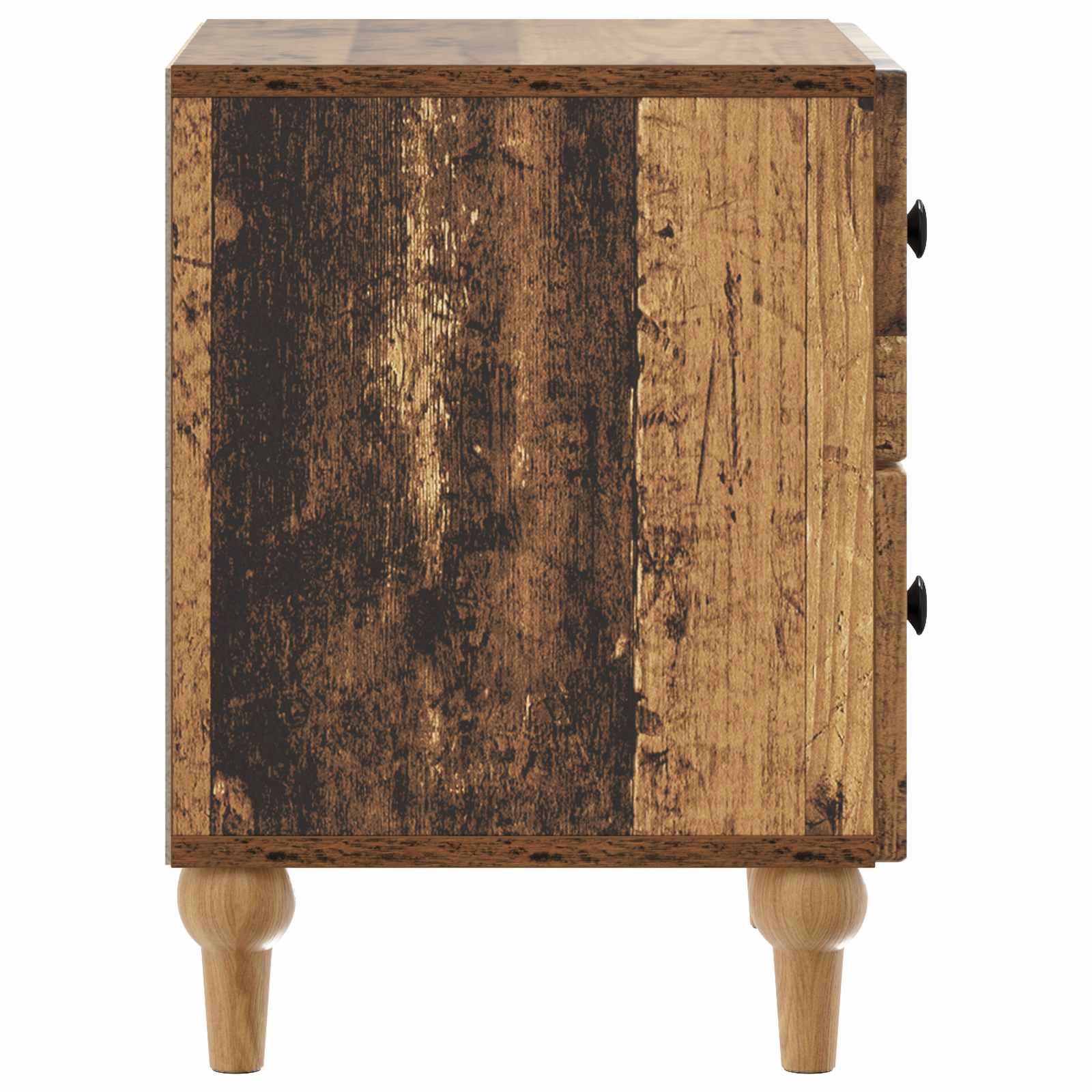 vidaXL Szafka Nocna Stare drewno 43 x 34,5 x 48 cm Drewno inżynieryjne