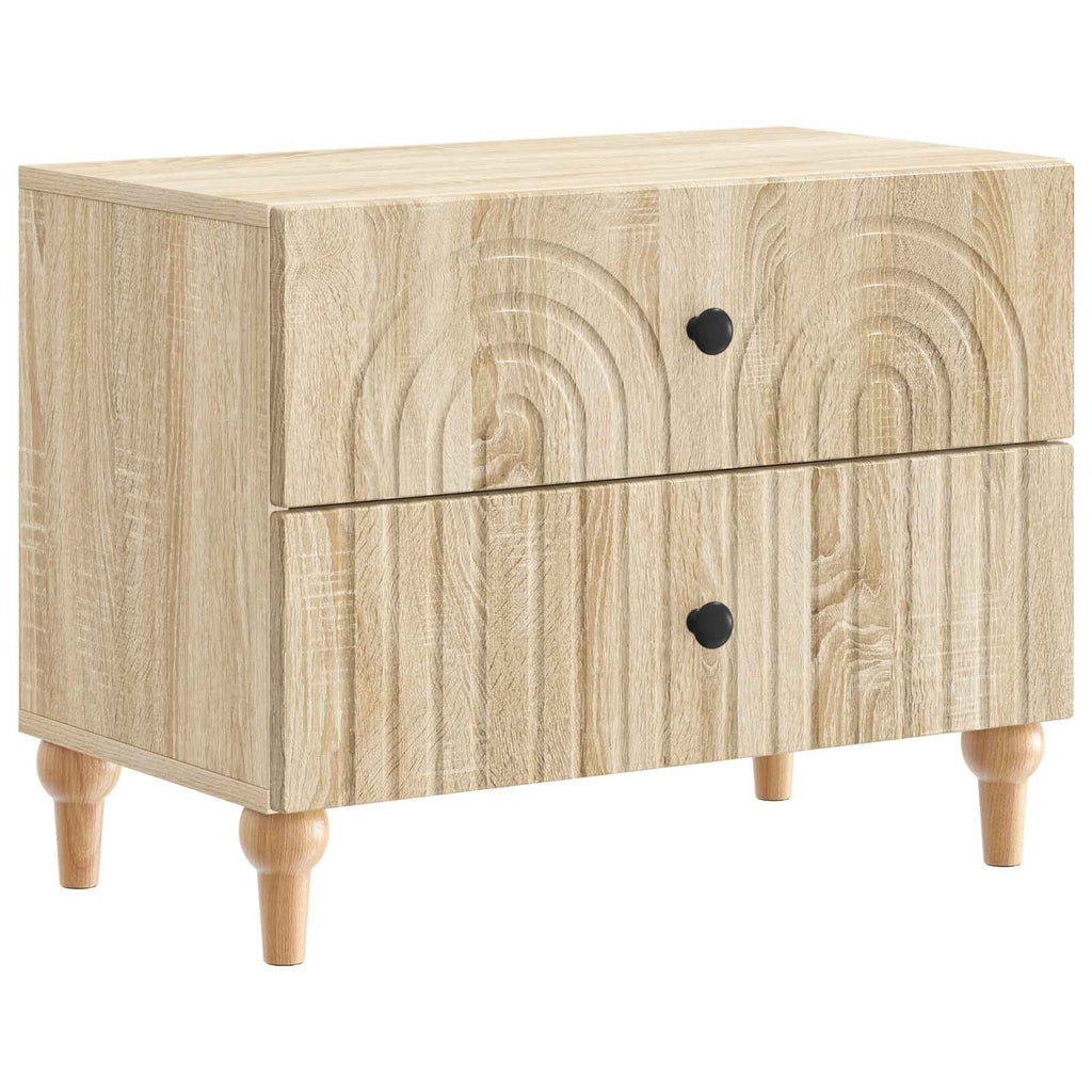 vidaXL Szafka Nocna dąb Sonoma 62 x 34,5 x 48 cm Drewno inżynieryjne