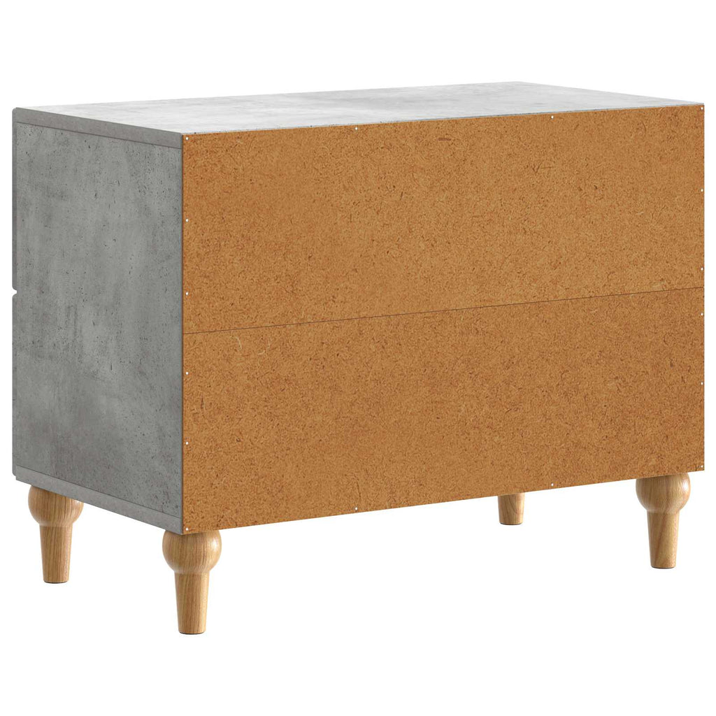 vidaXL Szafka Nocna z szufladą Betonowy szary 62 x 34,5 x 48 cm