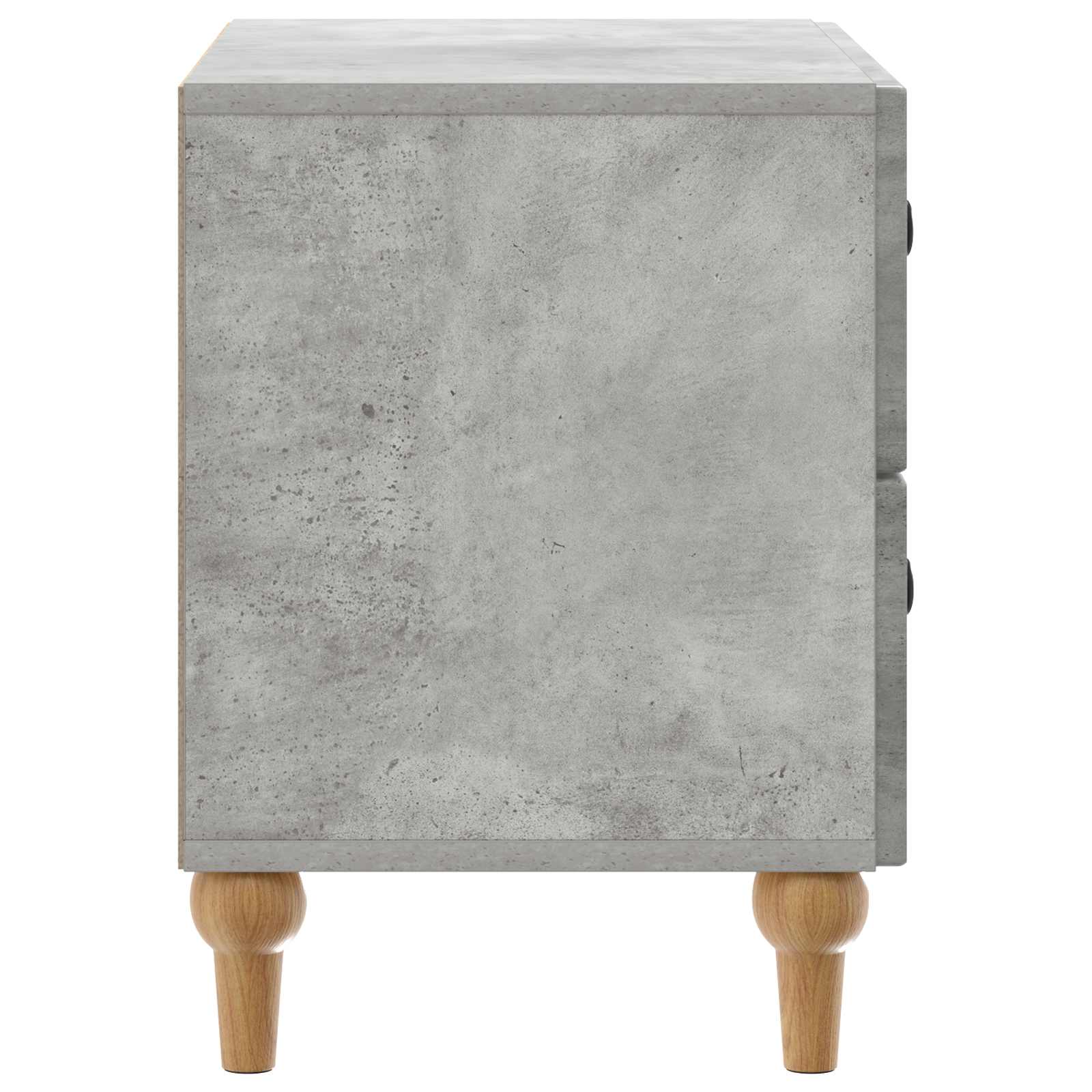 vidaXL Szafka Nocna z szufladą Betonowy szary 62 x 34,5 x 48 cm