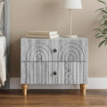 vidaXL Szafka Nocna Szary Sonoma 62 x 34,5 x 48 cm Drewno inżynieryjne