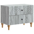 vidaXL Szafka Nocna Szary Sonoma 62 x 34,5 x 48 cm Drewno inżynieryjne
