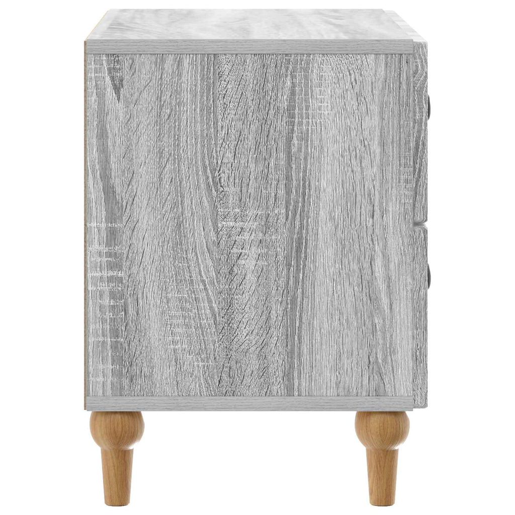 vidaXL Szafka Nocna Szary Sonoma 62 x 34,5 x 48 cm Drewno inżynieryjne