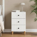 vidaXL Szafka Nocna Biały 43x 41 x 66,5 cm Drewno inżynieryjne
