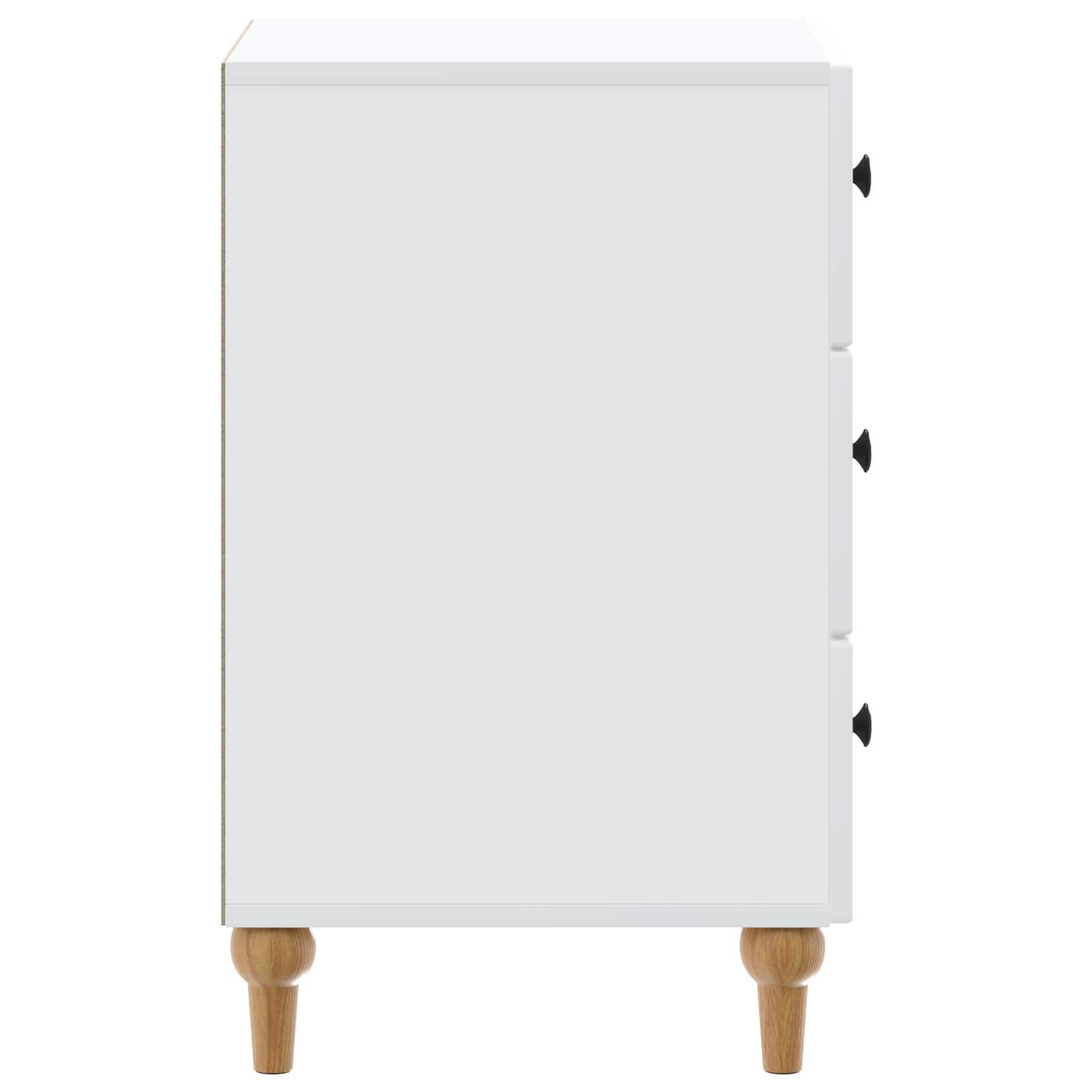 vidaXL Szafka Nocna Biały 43x 41 x 66,5 cm Drewno inżynieryjne