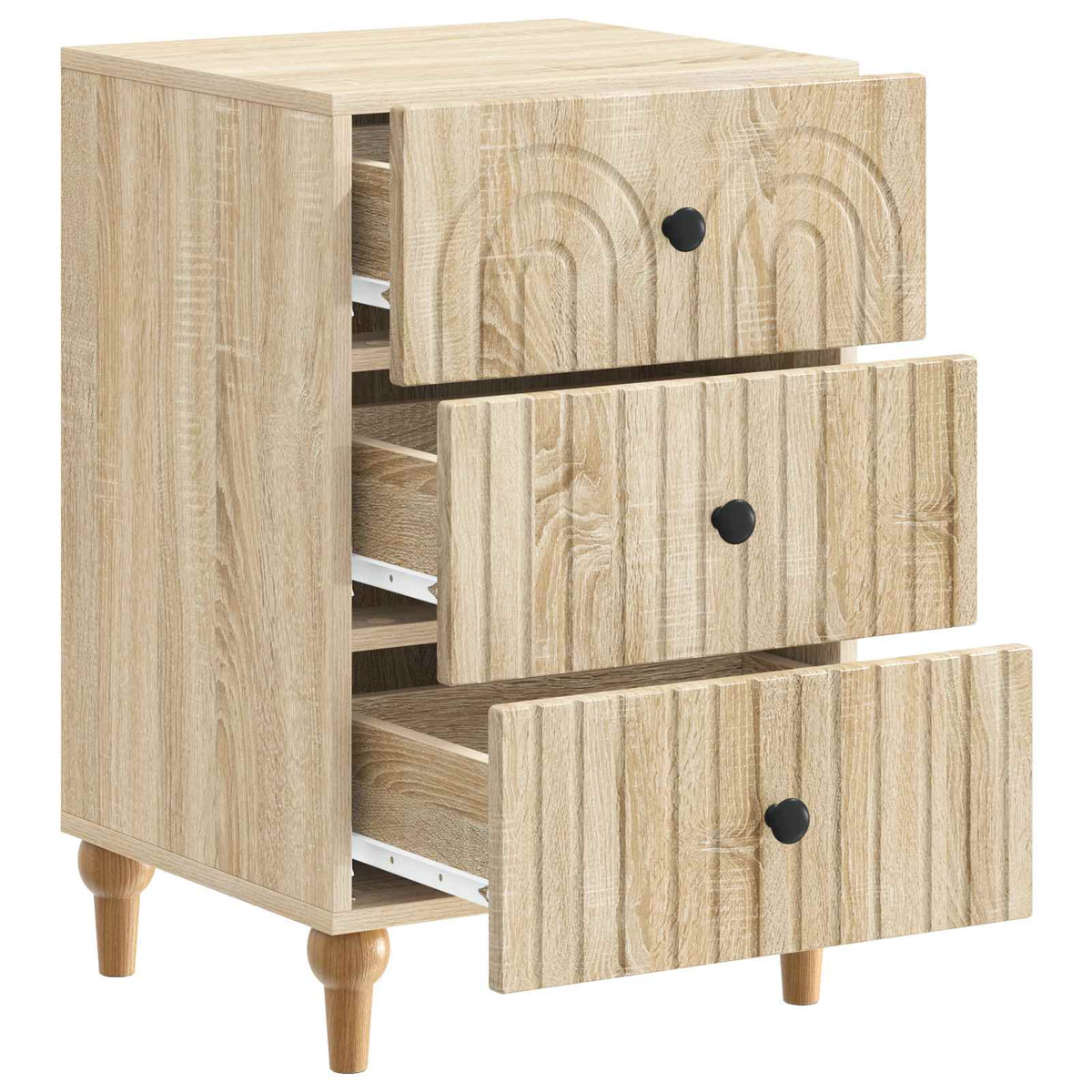 vidaXL Szafka Nocna dąb Sonoma 43x 41 x 66,5 cm Drewno inżynieryjne