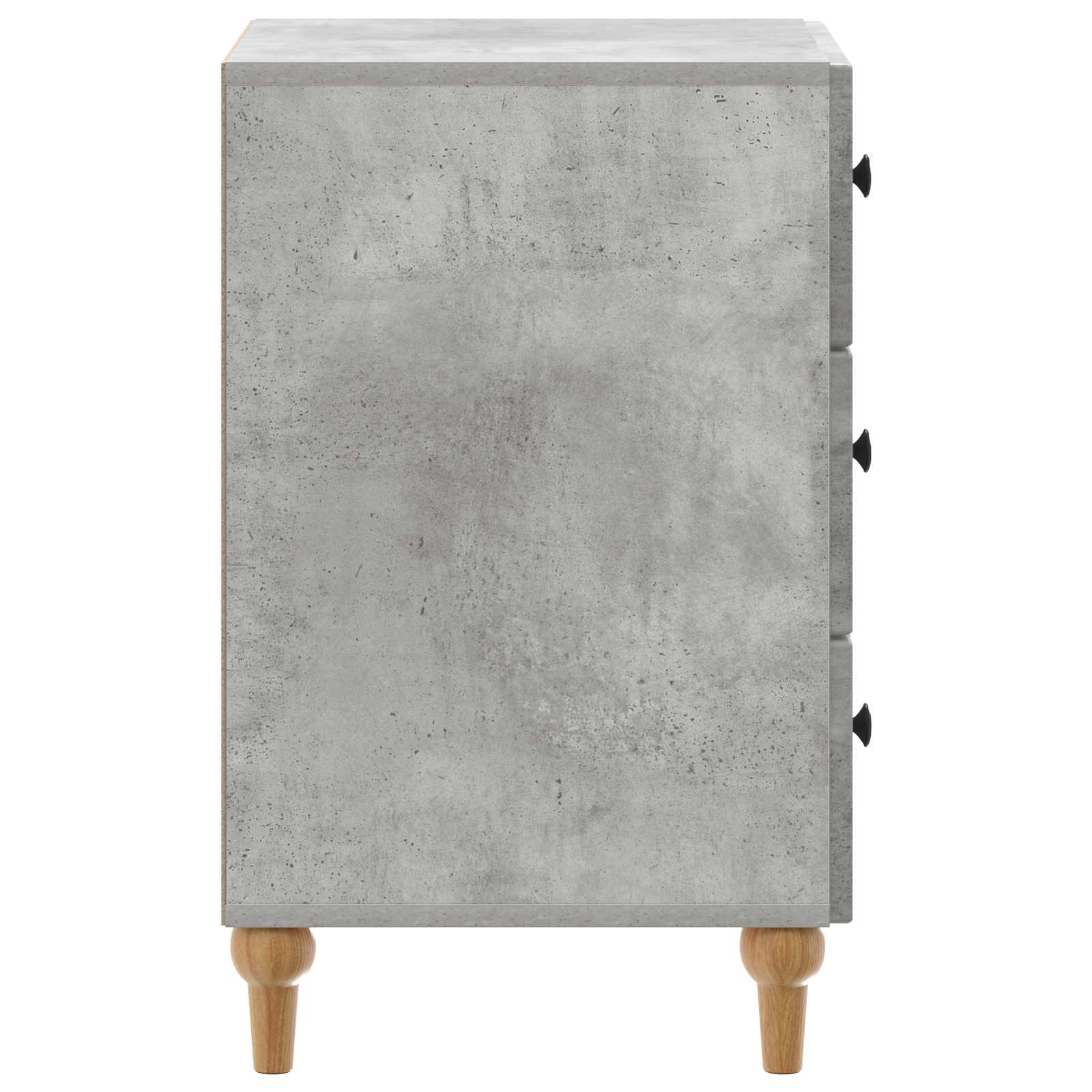 vidaXL Szafka Nocna z szufladą Betonowy szary 43x 41 x 66,5 cm