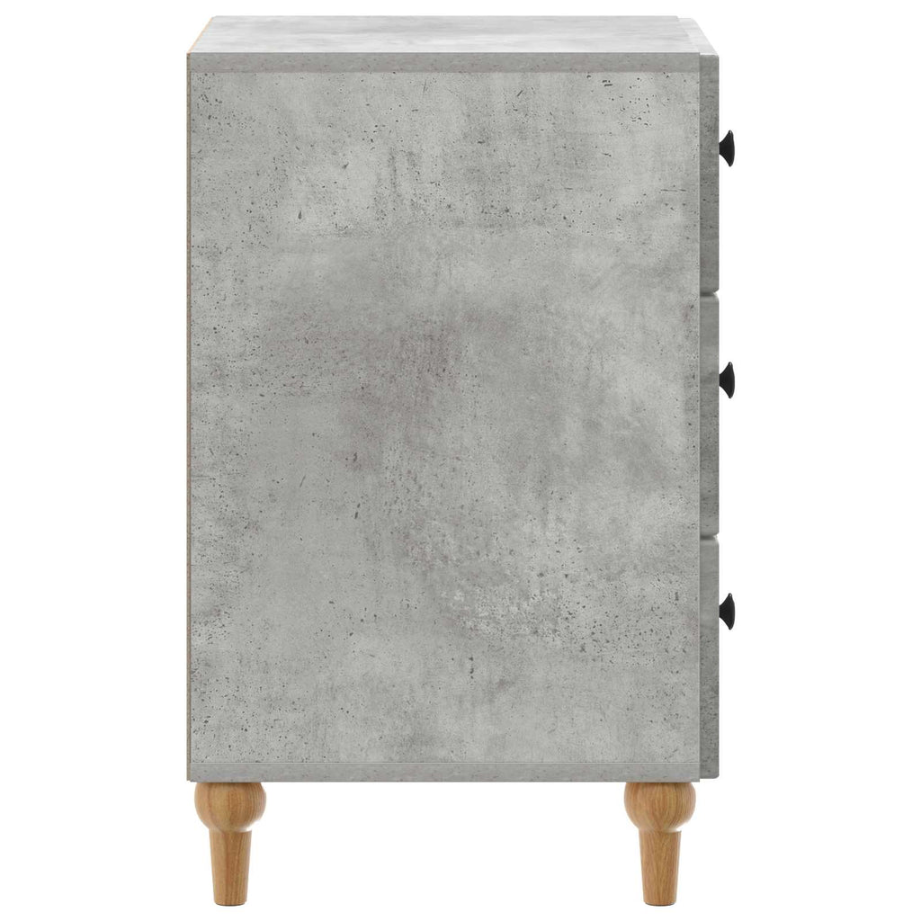 vidaXL Szafka Nocna z szufladą Betonowy szary 43x 41 x 66,5 cm