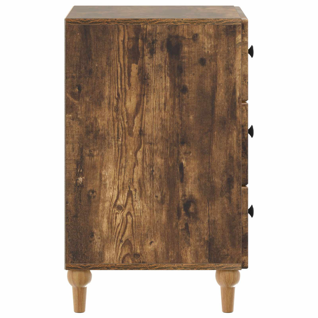 vidaXL Szafka Nocna Dąb wędzony 43x 41 x 66,5 cm Drewno inżynieryjne