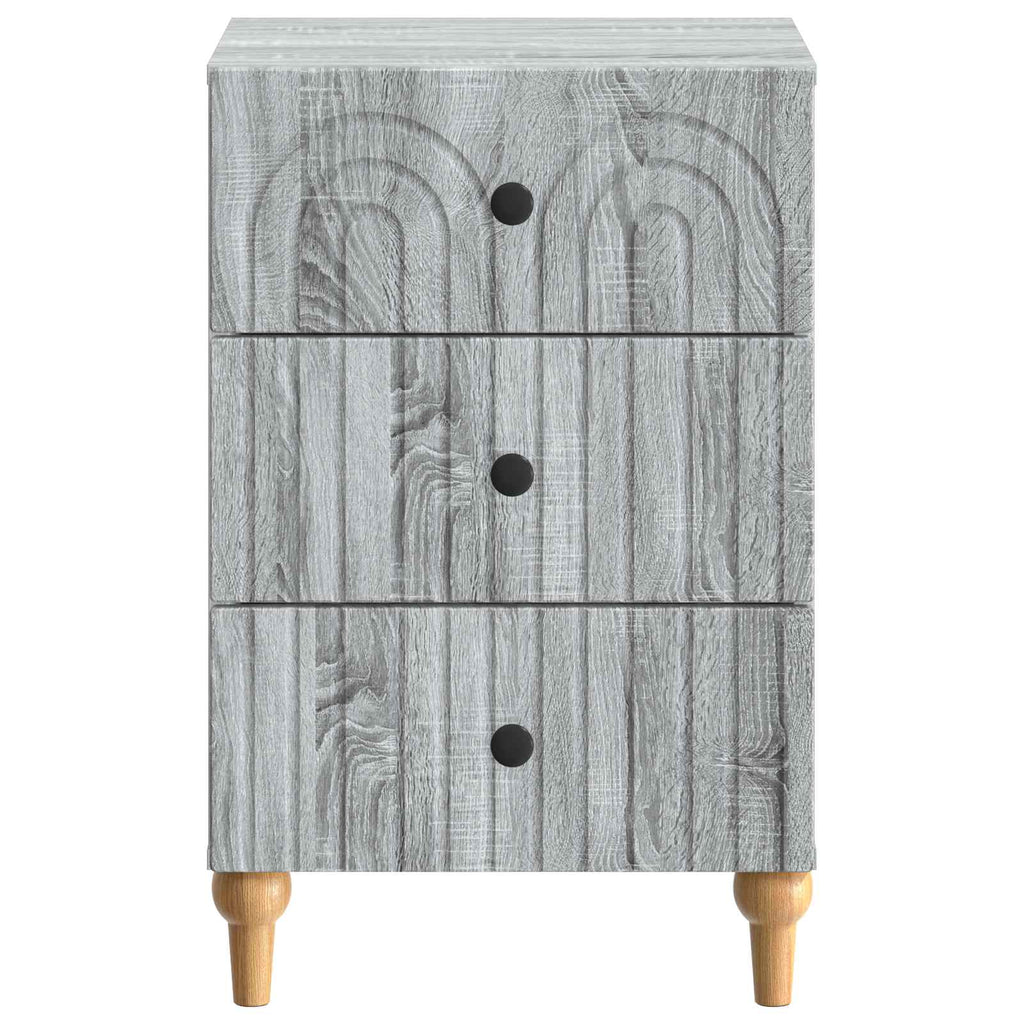 vidaXL Szafka Nocna Szary Sonoma 43x 41 x 66,5 cm Drewno inżynieryjne