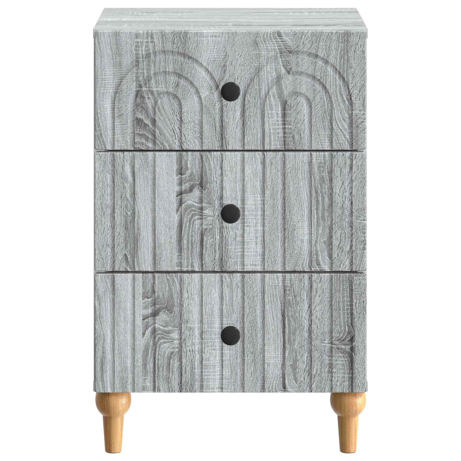 vidaXL Szafka Nocna Szary Sonoma 43x 41 x 66,5 cm Drewno inżynieryjne