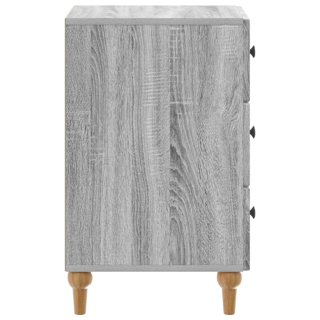 vidaXL Szafka Nocna Szary Sonoma 43x 41 x 66,5 cm Drewno inżynieryjne