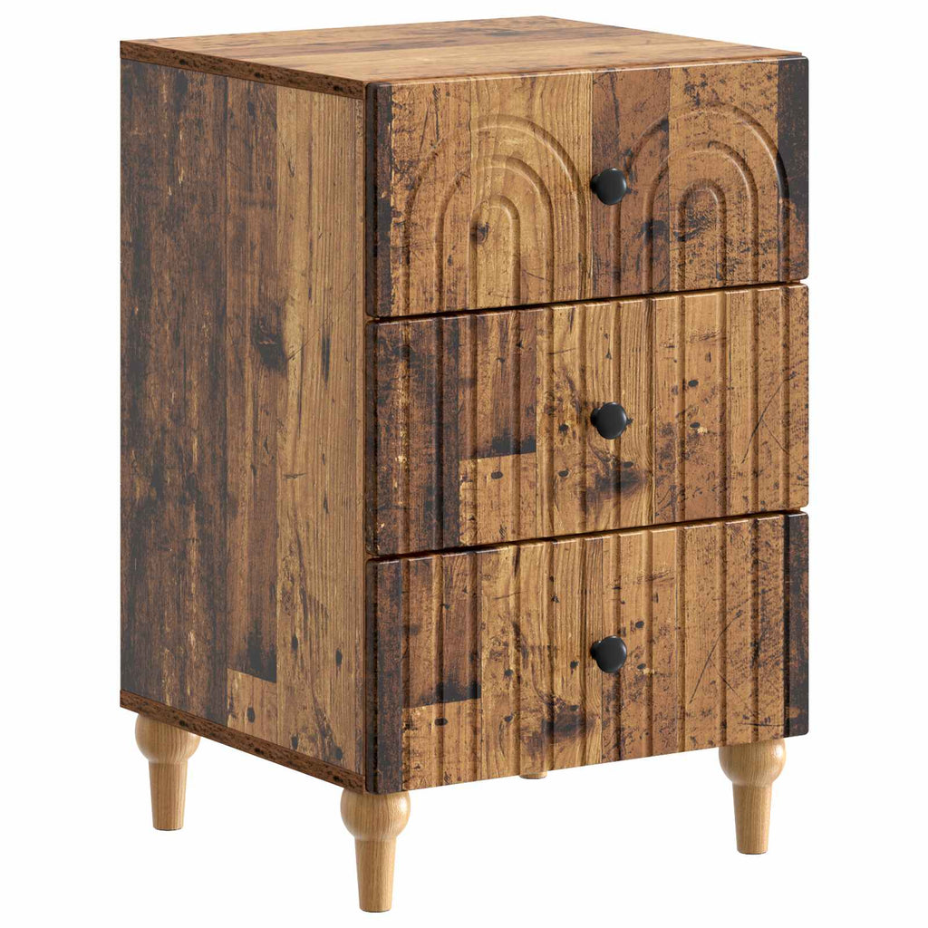 vidaXL Szafka Nocna Stare drewno 43x 41 x 66,5 cm Drewno inżynieryjne