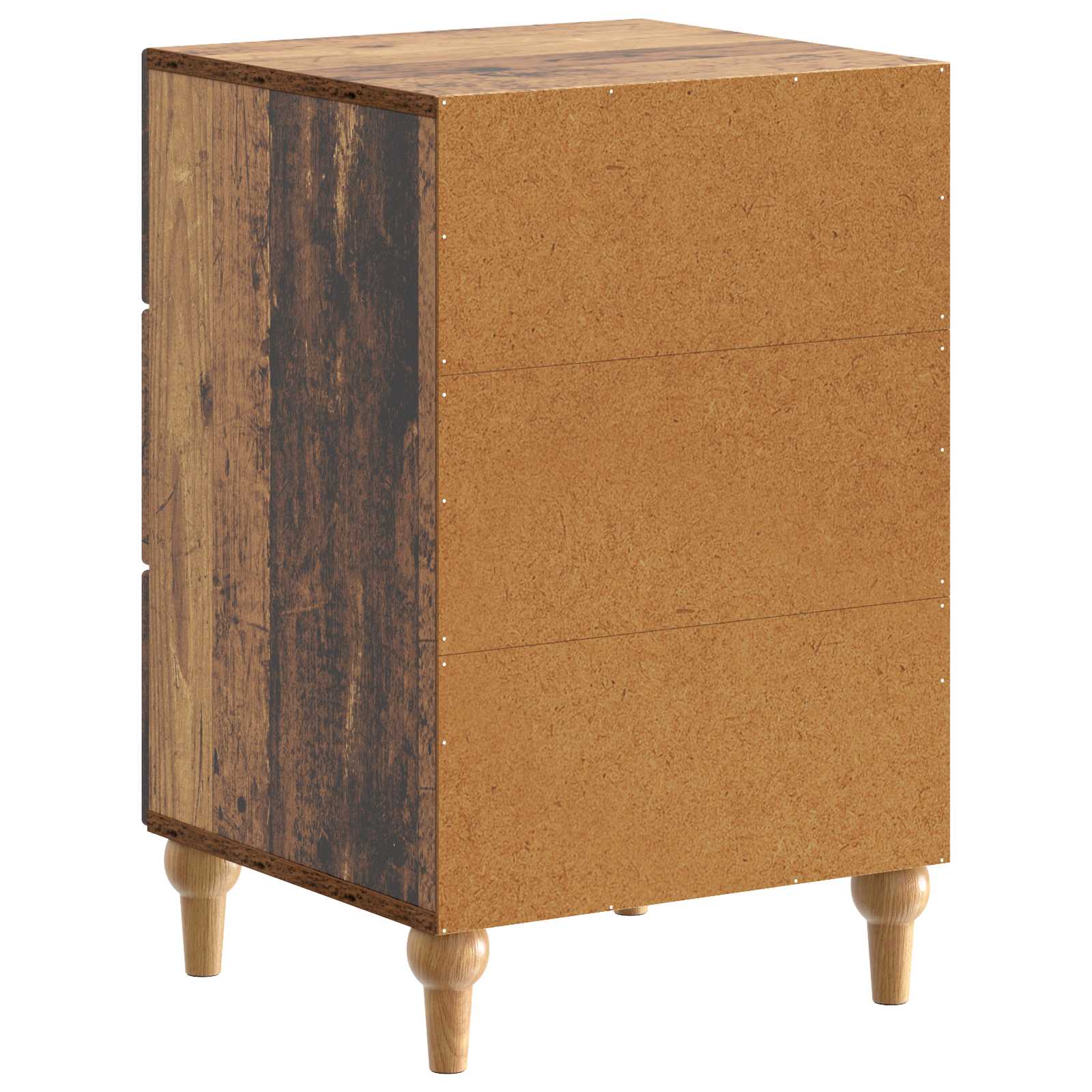 vidaXL Szafka Nocna Stare drewno 43x 41 x 66,5 cm Drewno inżynieryjne
