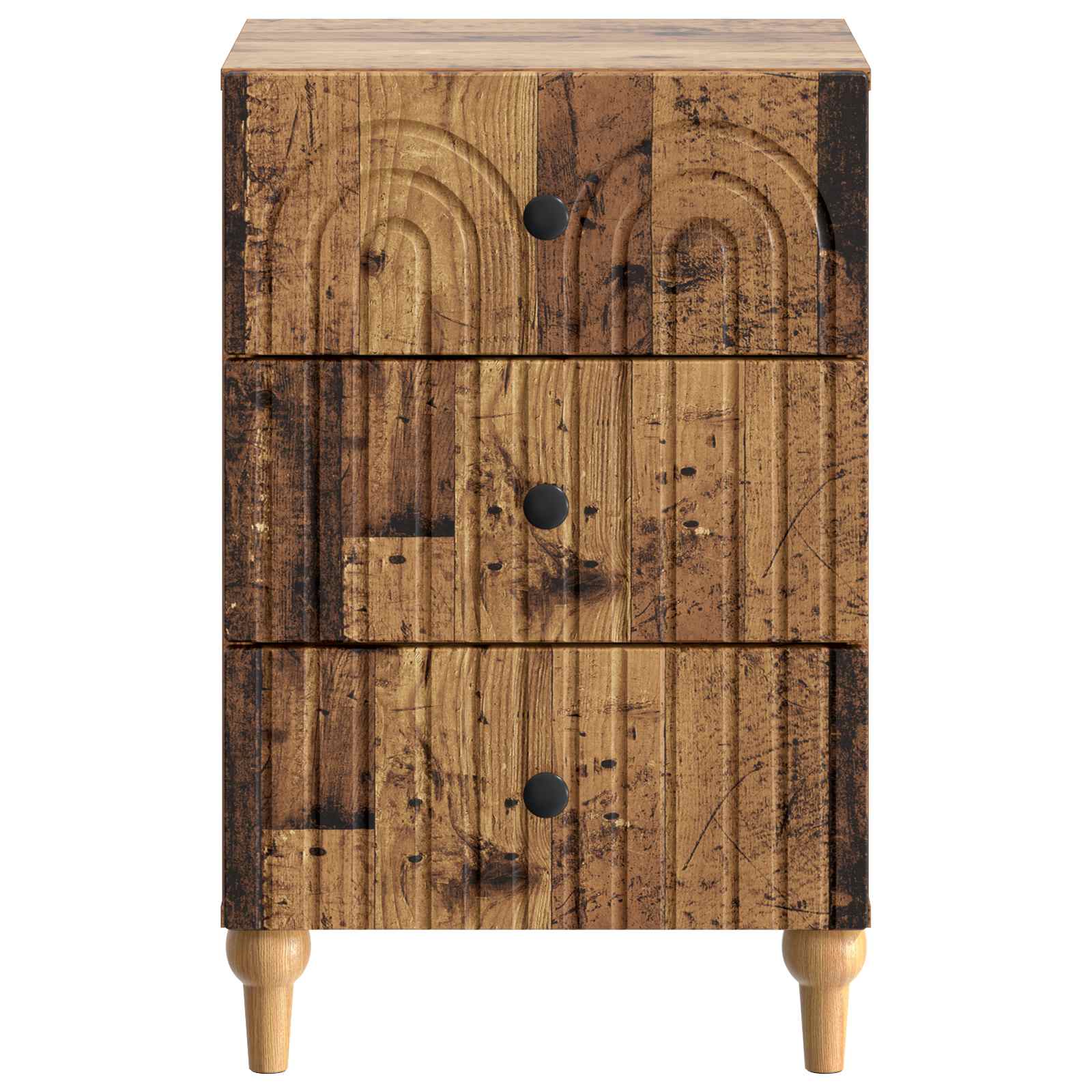 vidaXL Szafka Nocna Stare drewno 43x 41 x 66,5 cm Drewno inżynieryjne