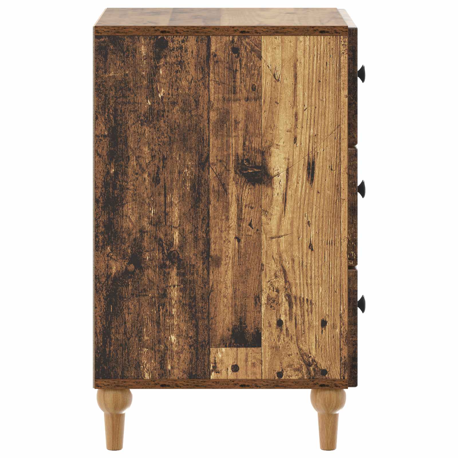 vidaXL Szafka Nocna Stare drewno 43x 41 x 66,5 cm Drewno inżynieryjne
