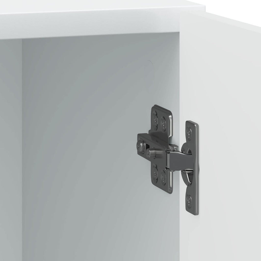 vidaXL Szafka Nocna 2 pcs Biały 43 x 34,5 x 50 cm Drewno inżynieryjne