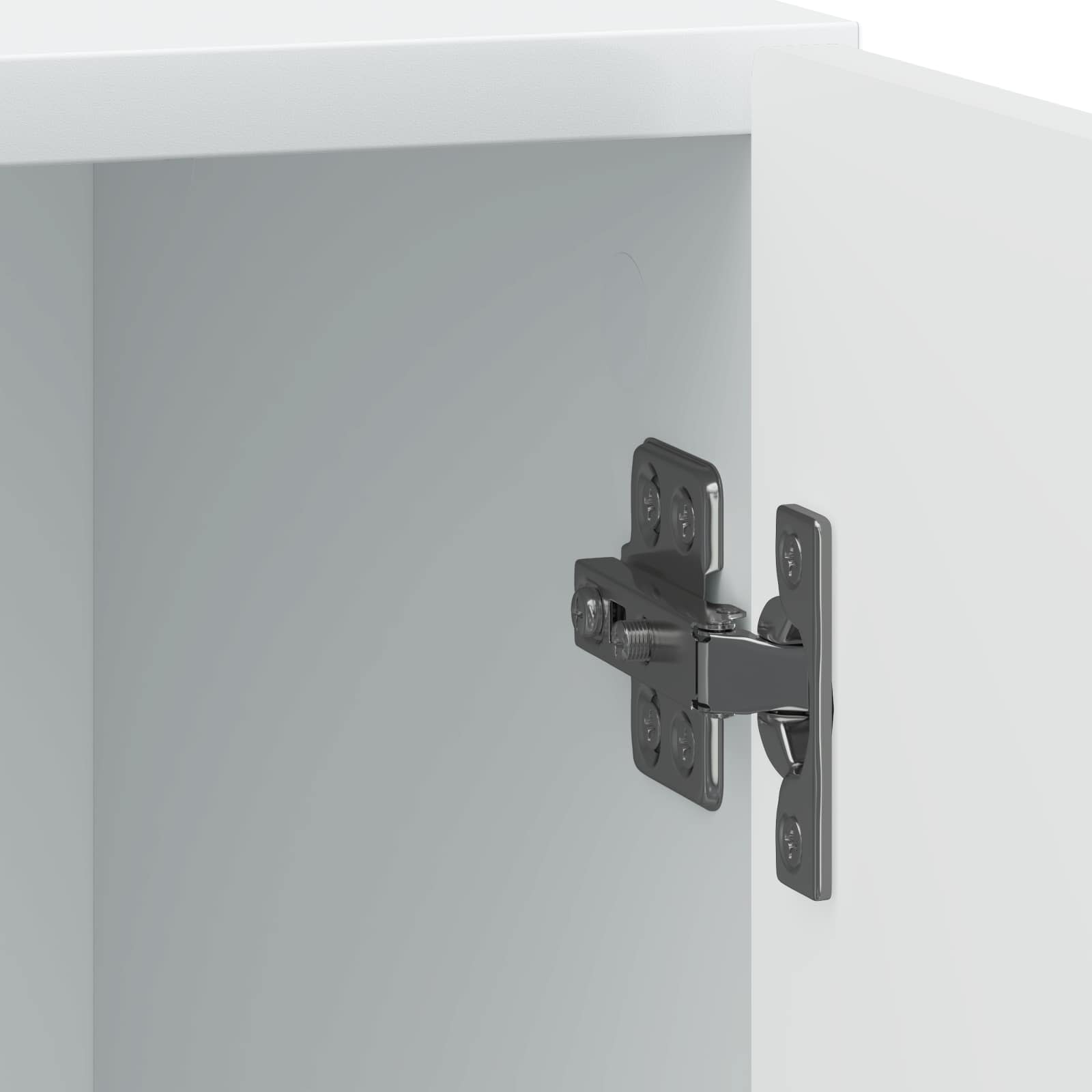 vidaXL Szafka Nocna 2 pcs Biały 43 x 34,5 x 50 cm Drewno inżynieryjne