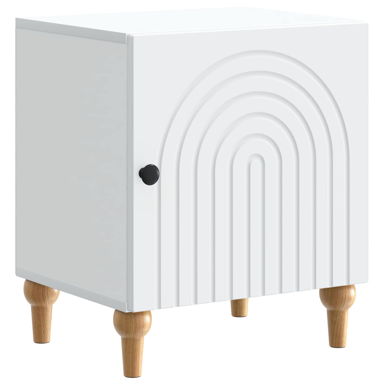 vidaXL Szafka Nocna 2 pcs Biały 43 x 34,5 x 50 cm Drewno inżynieryjne