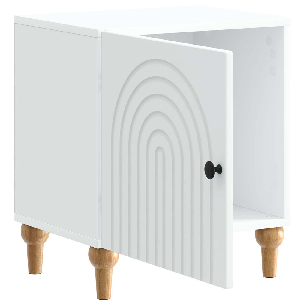 vidaXL Szafka Nocna 2 pcs Biały 43 x 34,5 x 50 cm Drewno inżynieryjne