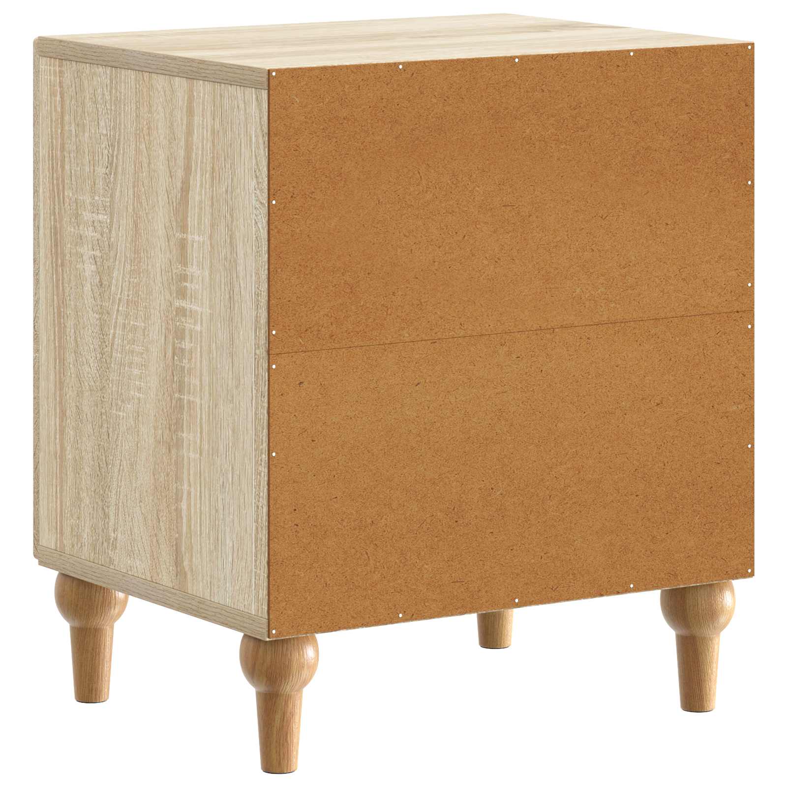 vidaXL Szafka Nocna 2 pcs dąb Sonoma 43 x 34,5 x 50 cm