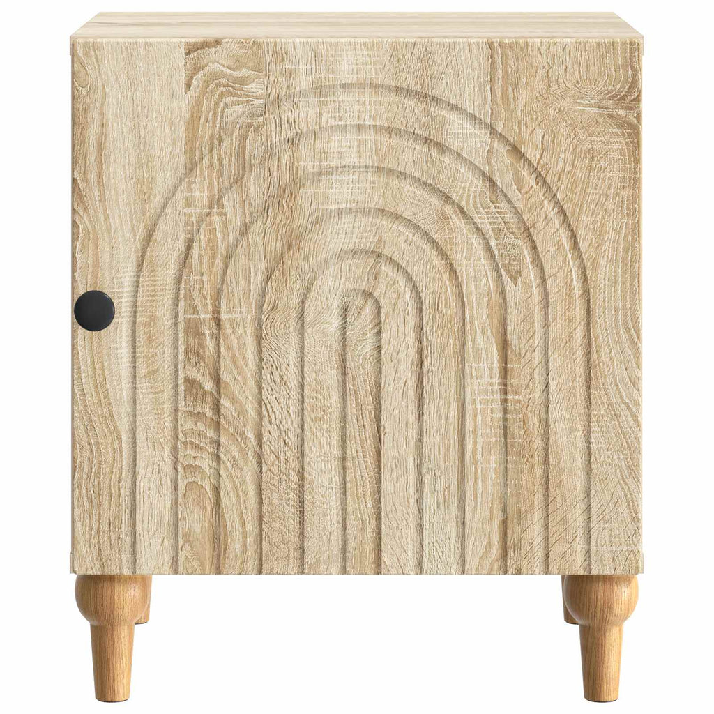 vidaXL Szafka Nocna 2 pcs dąb Sonoma 43 x 34,5 x 50 cm