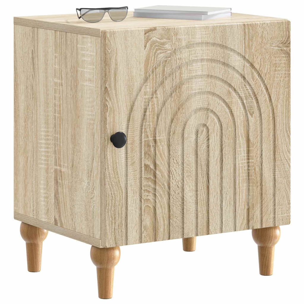 vidaXL Szafka Nocna 2 pcs dąb Sonoma 43 x 34,5 x 50 cm