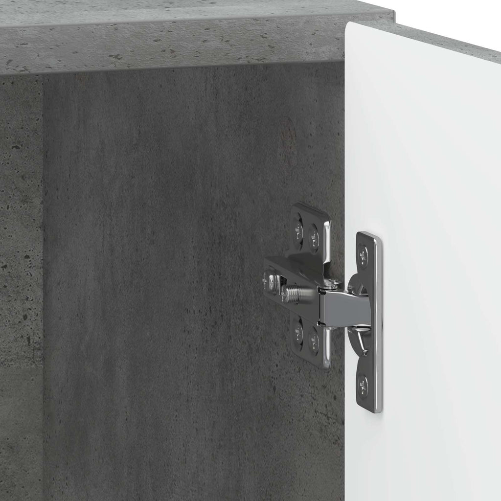 vidaXL Szafka Nocna Betonowy szary 43 x 34,5 x 50 cm