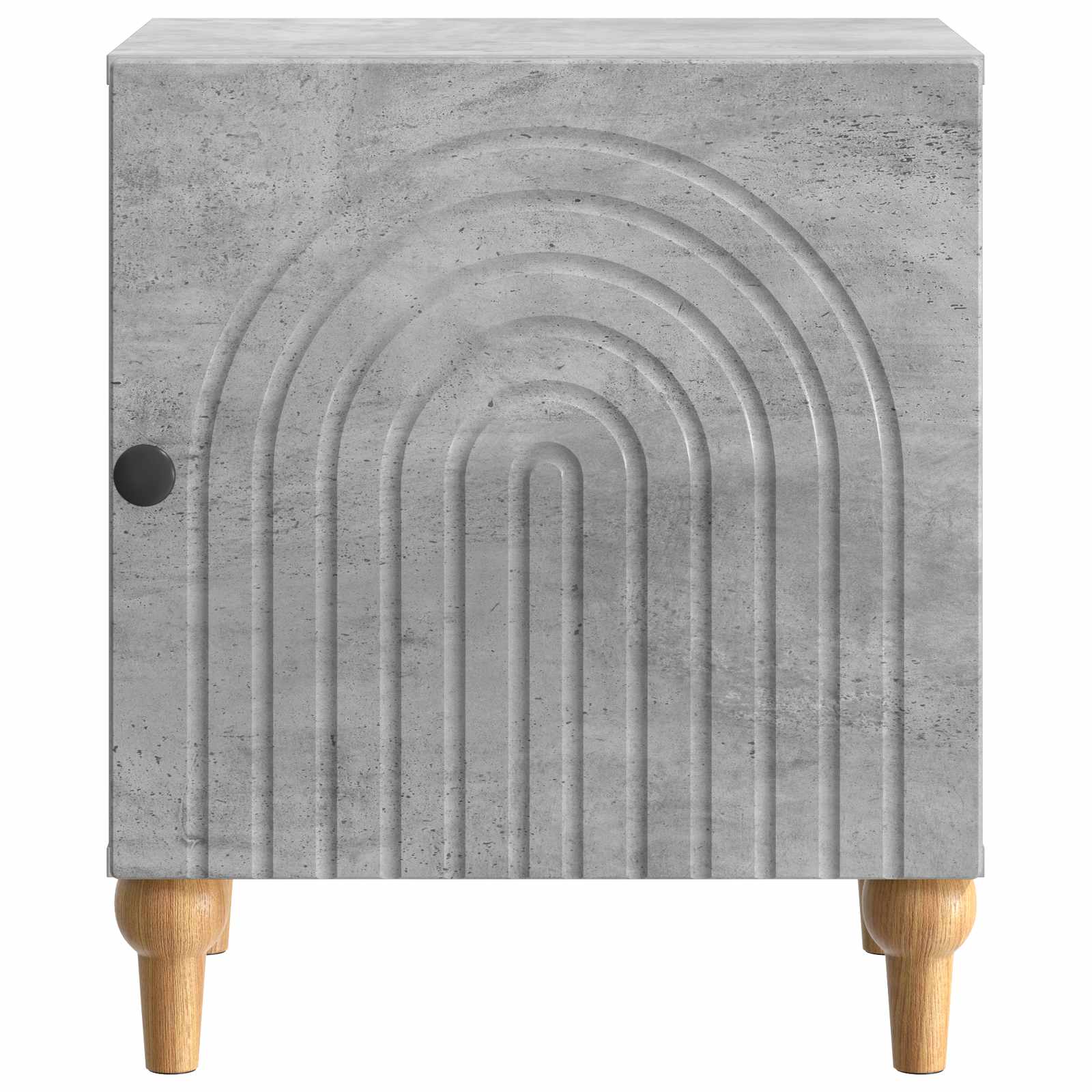 vidaXL Szafka Nocna 2 pcs Betonowy szary 43 x 34,5 x 50 cm