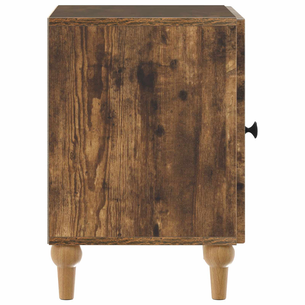 vidaXL Szafka Nocna Dąb wędzony 43 x 34,5 x 50 cm Drewno inżynieryjne